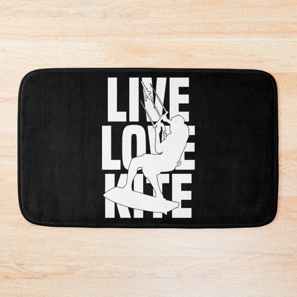 Item preview, Live Love Kite Kitesurfing Kitesurfer Kiteboarding Kiting designed and sold by Nessshirts.
