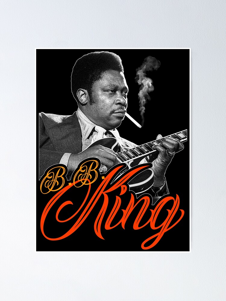 BB King Blues On Top Of Blues Album Cover Sticker