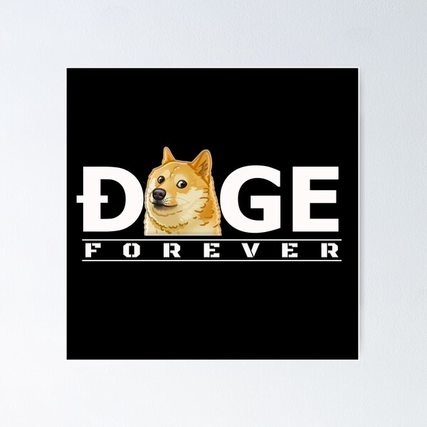 Artikel-Vorschau von Dogecoin für immer, designt und verkauft von MeroniGDesign.