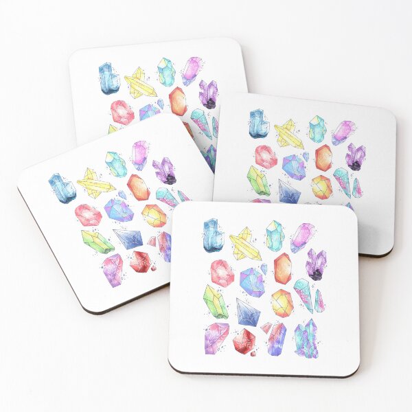 Item preview, Watercolor Crystals designed and sold by spoeg.