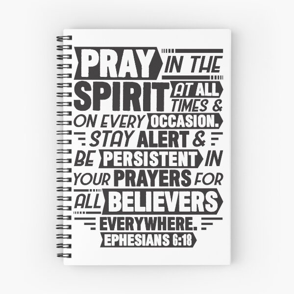 Item preview, Ephesians 6:18 designed and sold by plushism.