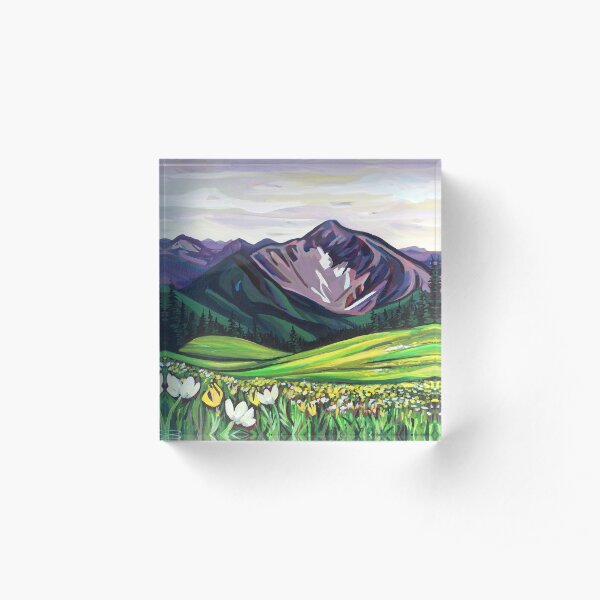 Spring Fever Acrylic Block