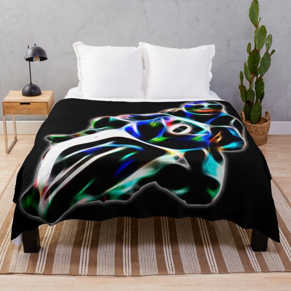 Item preview, Motorcycle racer on the track during the race fractal designed and sold by Galina Kostyaeva.