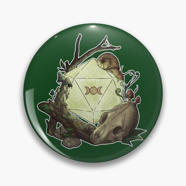 Item preview, Dice in the Dark - Witch of the Wilds nuevo designed and sold by FooledFeathered.
