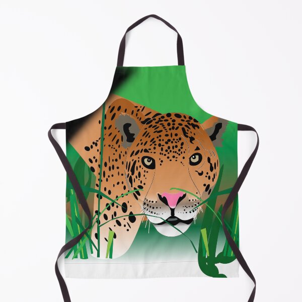 Item preview, Jaguar in the grass designed and sold by lilrealwil.