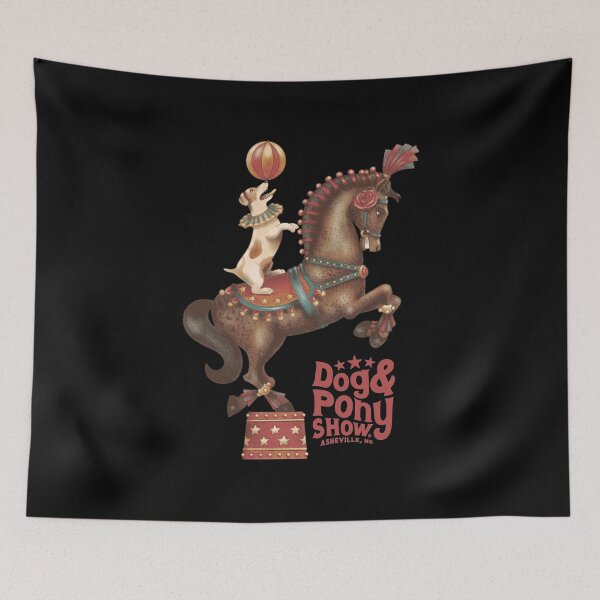 Item preview, Dog & Pony Show Asheville, NC designed and sold by KrakenCreative.