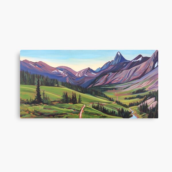 Tumbling Pass Canvas Print