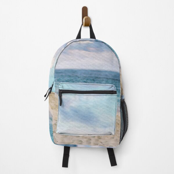 Item preview, Seascape seashore watercolor designed and sold by RisingAir.