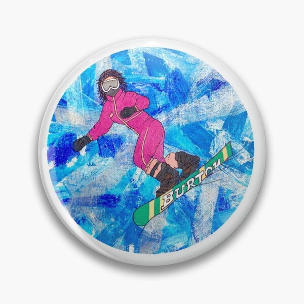 Item preview, Nanbo Shred Betty Snowboarder Chick designed and sold by Artfullee63.
