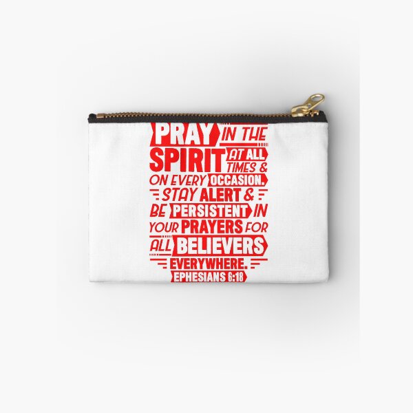 Item preview, Ephesians 6:18 designed and sold by plushism.