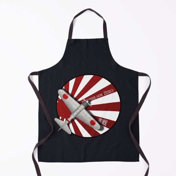 Item preview, Mitsubishi A6M Zero retro (on black) designed and sold by Groenendijk.