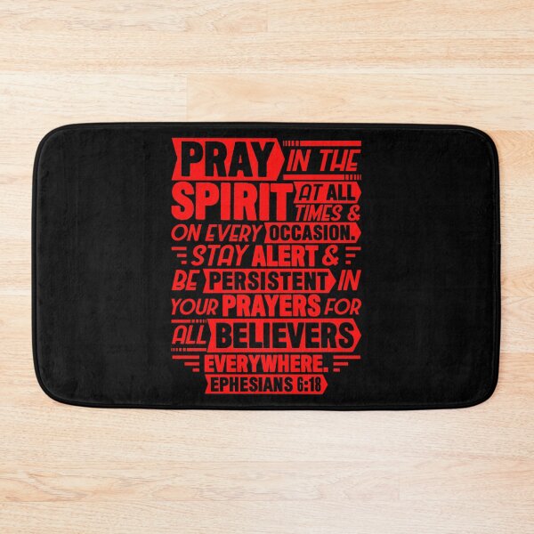Item preview, Ephesians 6:18 designed and sold by plushism.