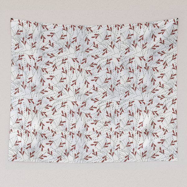 Item preview, Tradition branches-modern leaves pattern designed and sold by Gitau98.