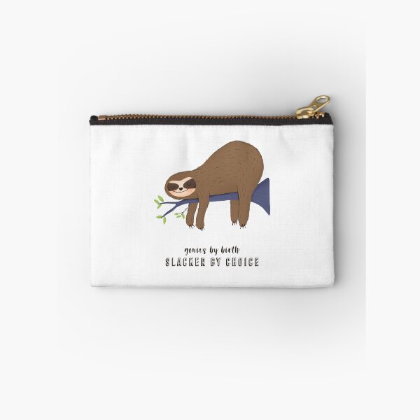 Item preview, Genius by birth slacker by choice designed and sold by StudioQ-.