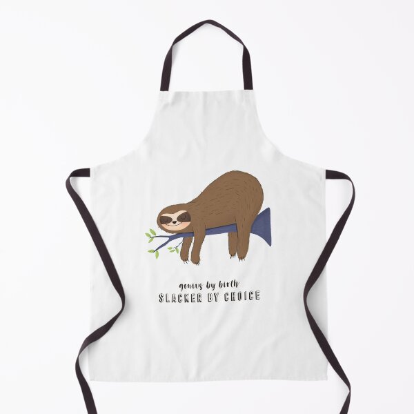 Item preview, Genius by birth slacker by choice designed and sold by StudioQ-.