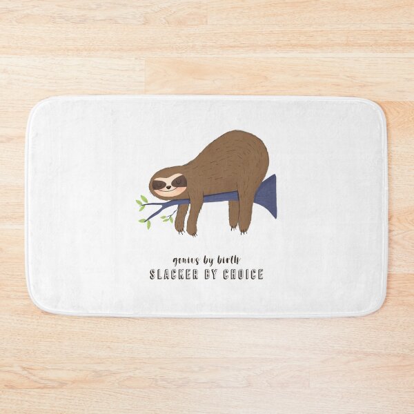 Item preview, Genius by birth slacker by choice designed and sold by StudioQ-.