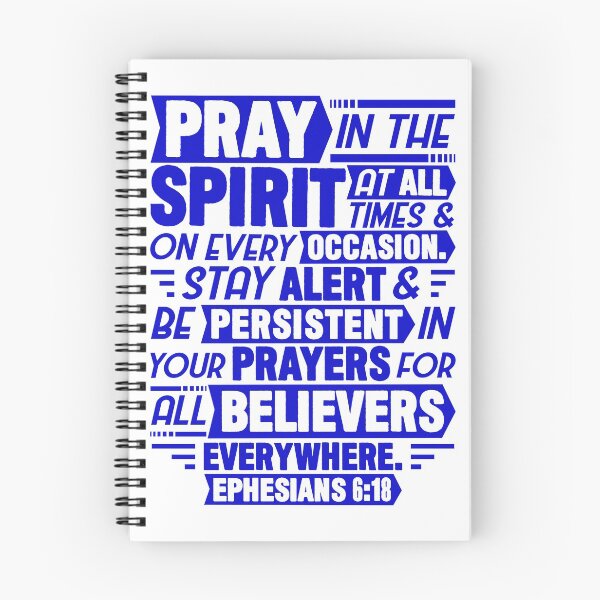 Item preview, Ephesians 6:18 designed and sold by plushism.