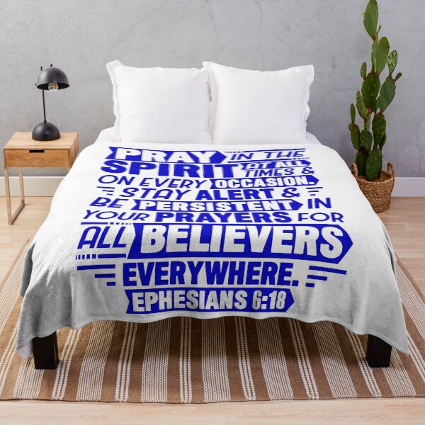 Item preview, Ephesians 6:18 designed and sold by plushism.