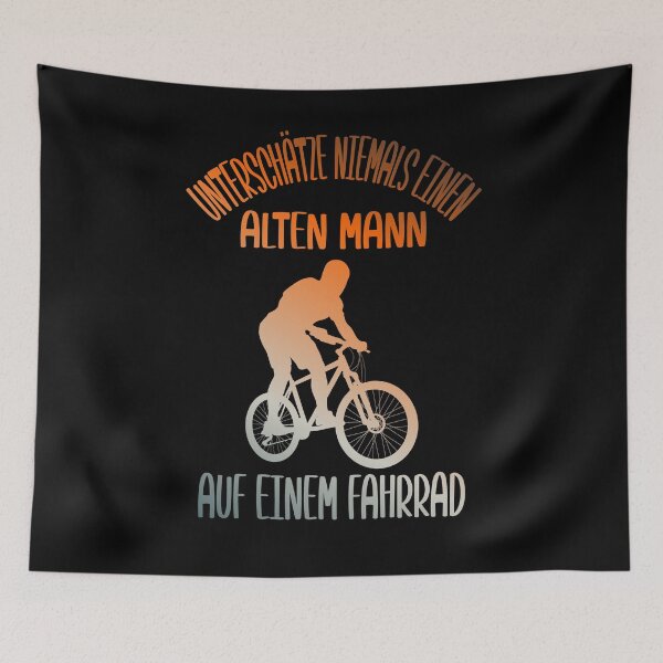 Artikelvorschau, Alter Mann Fahrrad Radfahrer Fahrradfahrer Bike entworfen und verkauft von besTmanuFacture.