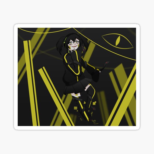 Kuroha Ene Sticker For Sale By Dood Bot Redbubble