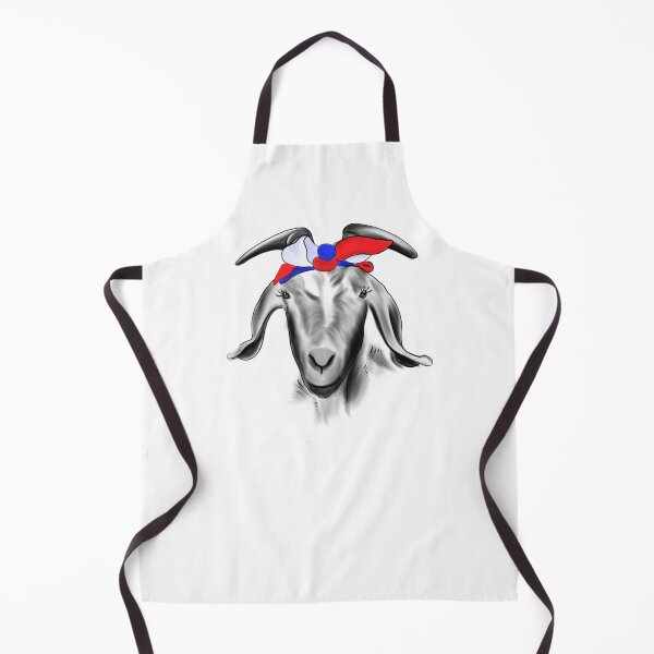 Item preview, Goat With France Flag Bandage designed and sold by Dutlu.