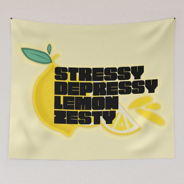 Item preview, Stressy, Depressy, Lemon Zesty v2 designed and sold by REFCreative.