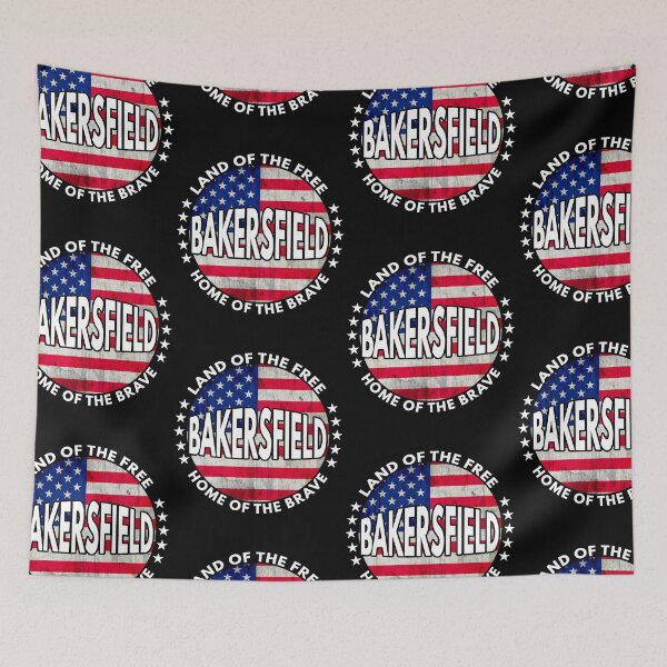 Item preview, Bakersfield Stars and Stripes designed and sold by MoonsmileProd.
