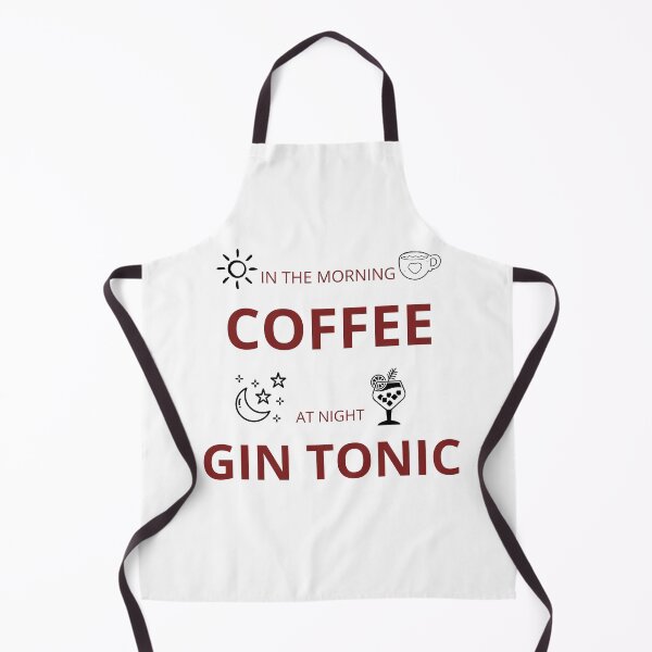 Item preview, In the morning coffee at night gin tonic designed and sold by PatiMN.