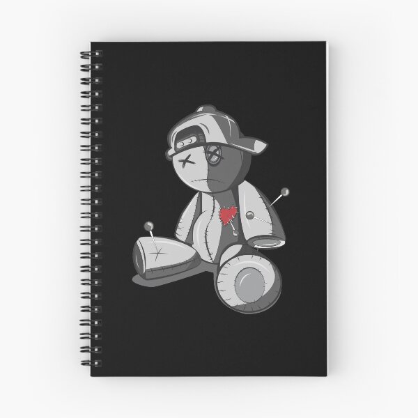 Item preview, Emotionally Tired Greyscale Teddy Bear With A Broken Heart designed and sold by crazycollective.