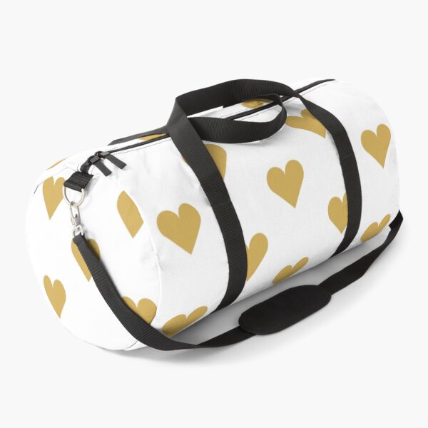 Item preview, Medium GOLD and WHITE LOVE HEARTS designed and sold by RachelMacht.