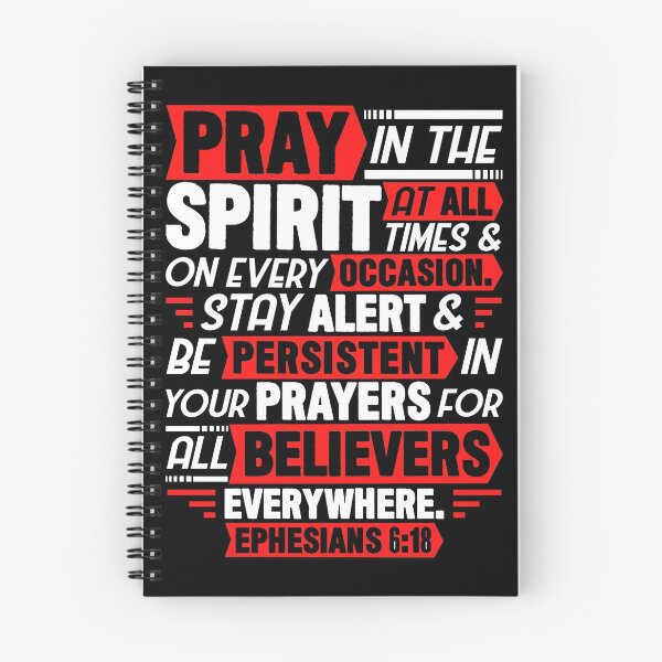 Item preview, Ephesians 6:18 designed and sold by plushism.