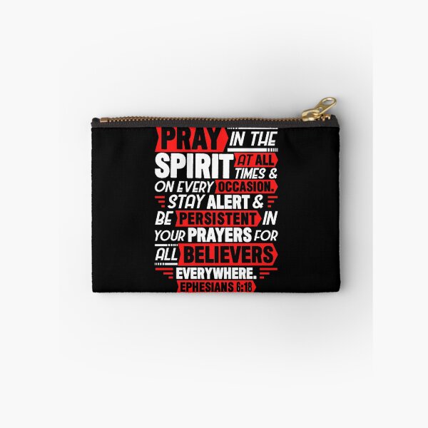 Item preview, Ephesians 6:18 designed and sold by plushism.
