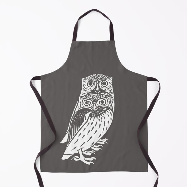Item preview, Two Owls (1921) Vintage Woodcut by Julie de Graag designed and sold by NorthStreetArt.