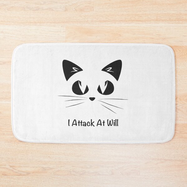 Item preview, Cat Warning designed and sold by dfavrefelix.