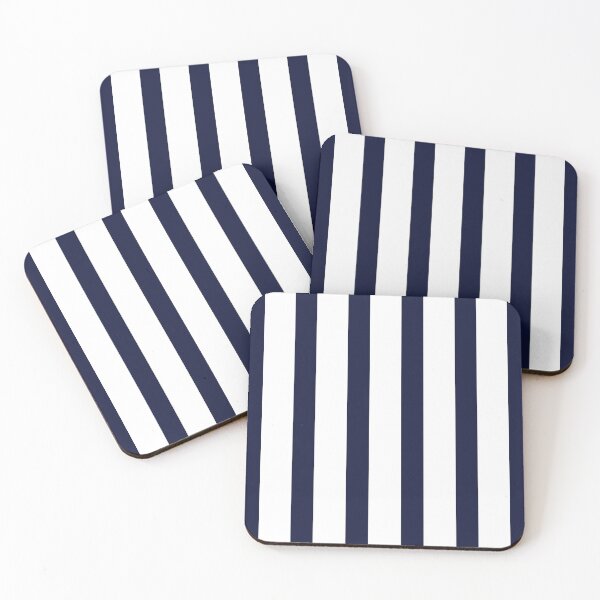 Item preview, Wide Blue Stripe Barcode designed and sold by hojhojart.