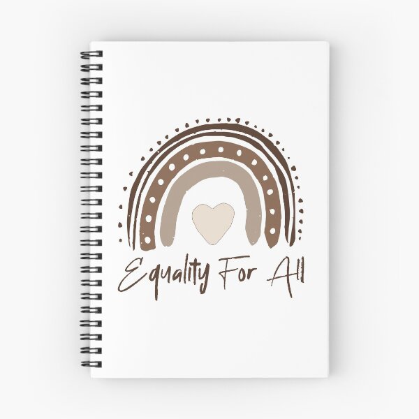 Item preview, Equality For All Saying / Racial Justice Rainbow BLM Quote design designed and sold by CreatedByHeidi.