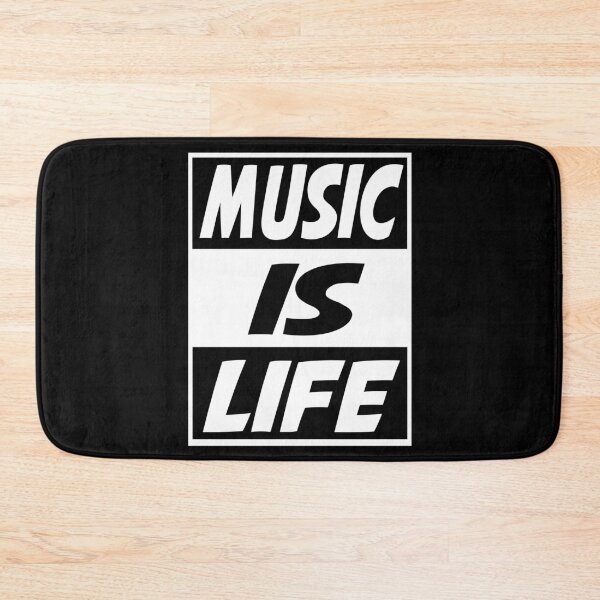 Item preview, Music is life text designed and sold by Fashimation20.
