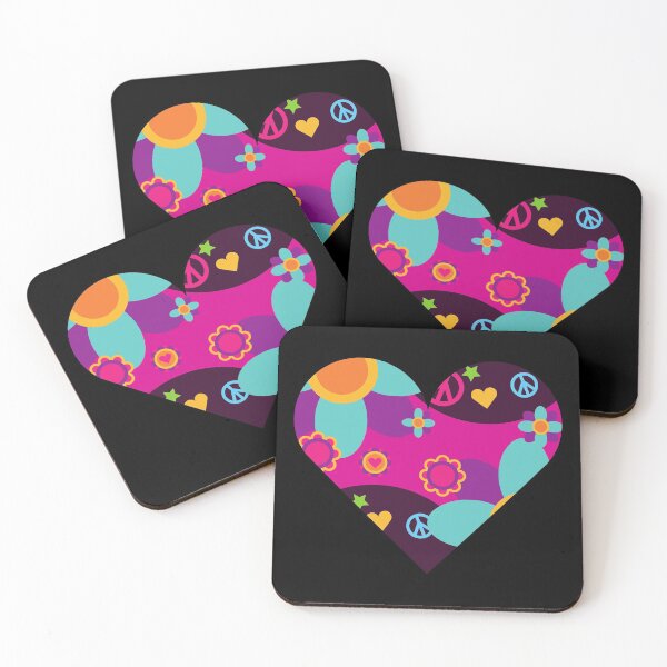 Item preview, Colorful Hippie Loveheart designed and sold by Johan Liebert.