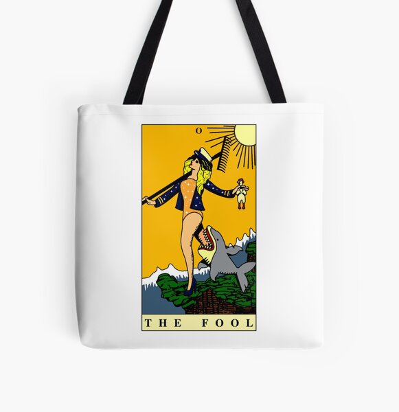 Aperçu de l'œuvre Drag Race Tarot: Katya comme le fou créée et vendue par enjoymycake.