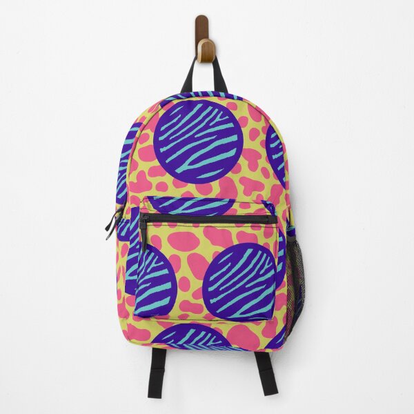 Artikelvorschau, Memphis Zebra Spots Pattern 326 entworfen und verkauft von tonymagnerart.