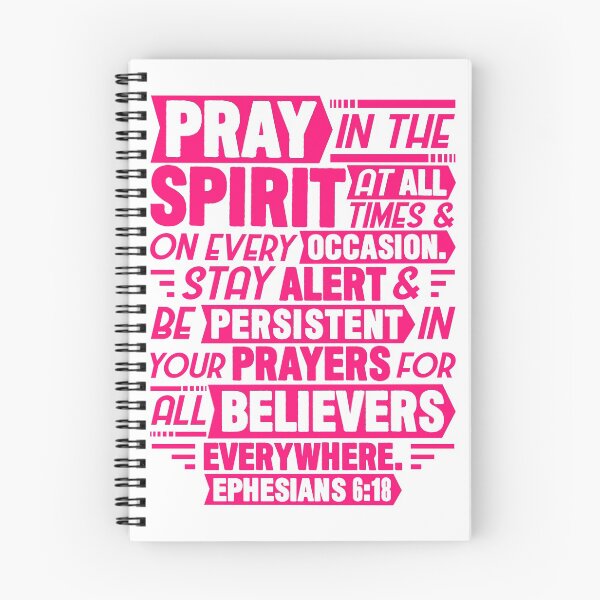 Item preview, Ephesians 6:18 designed and sold by plushism.
