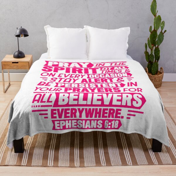 Item preview, Ephesians 6:18 designed and sold by plushism.