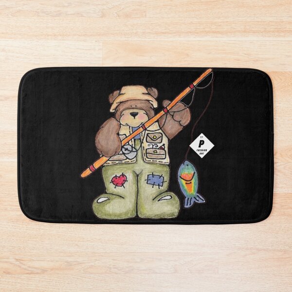 Item preview, "Fisherman Bear Green Pants" - by P FashionArt designed and sold by BK-Fishing.