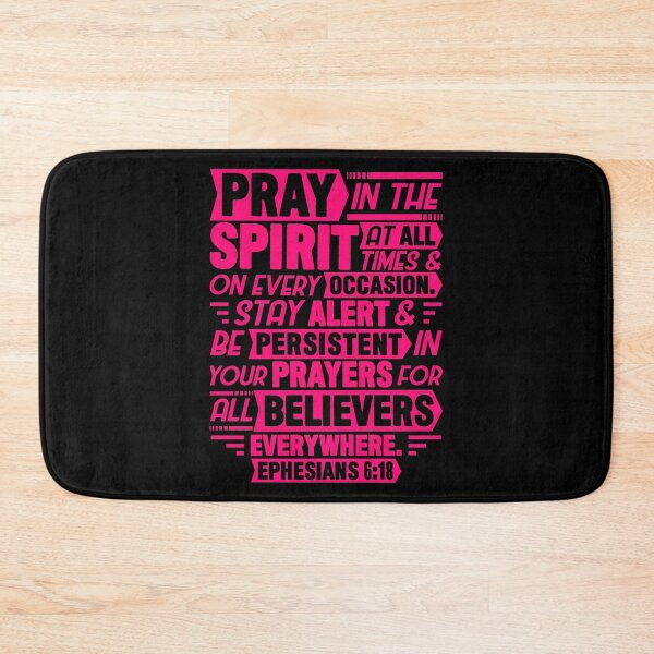 Item preview, Ephesians 6:18 designed and sold by plushism.