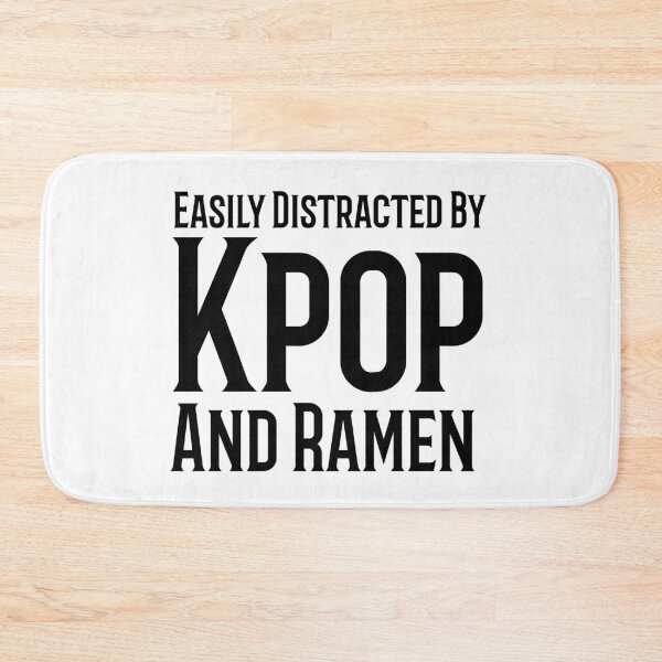 Item preview, Easily Distracted By Kpop And Ramen designed and sold by Edenjodie.