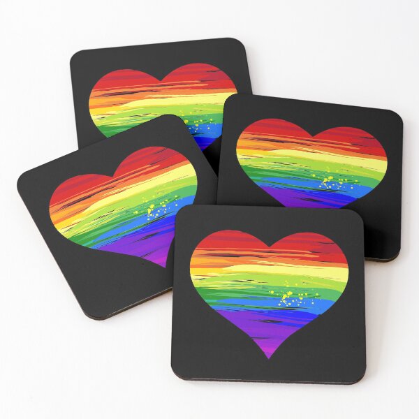 Item preview, Colorful Rainbow Hippie Loveheart designed and sold by Johan Liebert.