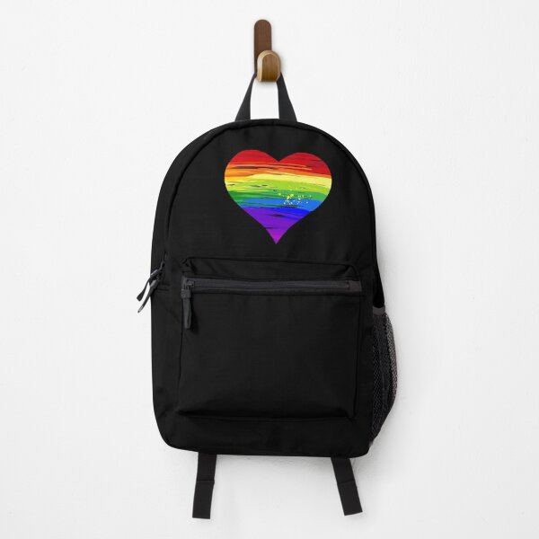 Item preview, Colorful Rainbow Hippie Loveheart designed and sold by Johan Liebert.