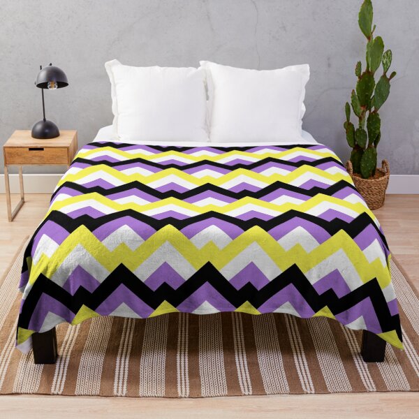 Item preview, Non Binary Pride Rainbow Flag Geometric Repeating Pattern designed and sold by ksrogersdesigns.