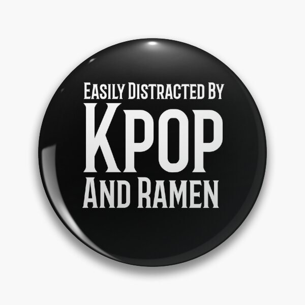 Item preview, Easily Distracted By Kpop And Ramen designed and sold by Edenjodie.
