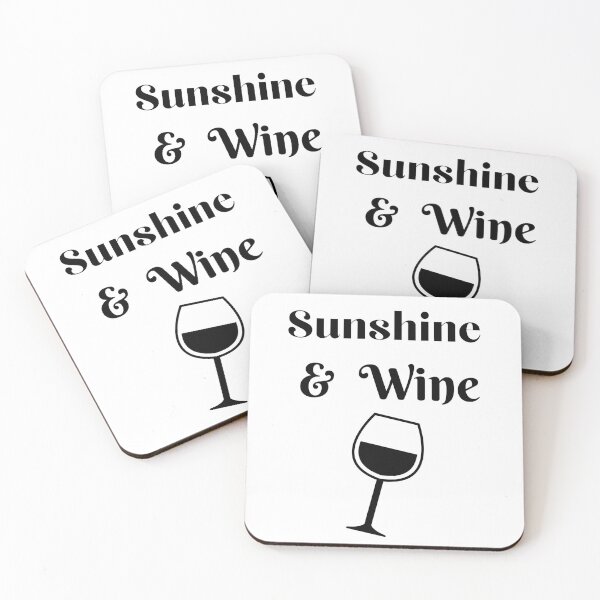 Item preview, Sunshine and Wine, Wine Lover, Wine Glass designed and sold by JRice66.